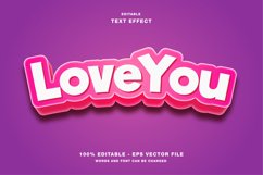 9 Valentines day text effect for illustration Product Image 4