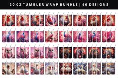 Loving Bird 20oz Tumbler Wrap | Sublimation PNG Bundle Product Image 1