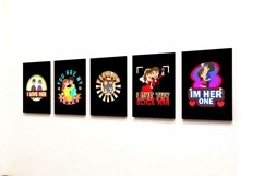 Lovely Couple sublimation Design Bundle |Lovely Couple svg Product Image 6