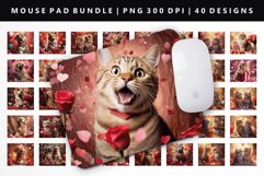 Loving Pet Mouse Pad Design | Mouse Pad Sublimation PNG Product Image 1