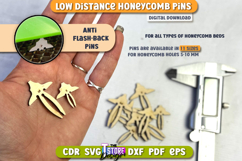 Laser Cut Tools | Honeycomb Bed Pins | anti flashback pin Product Image 1