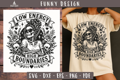 Low Energy High Boundaries SVG PNG Funny design