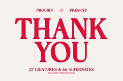 Loyale Rosell - Modern Serif Display Product Image 20