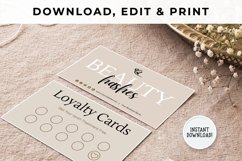 Printable Loyalty Cards Editable Template Product Image 8