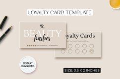 Printable Loyalty Cards Editable Template Product Image 1