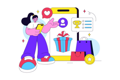 10 Loyalty Program Illustration Product Image 4
