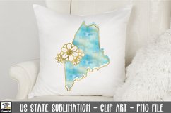Maine Sublimation PNG File Product Image 1
