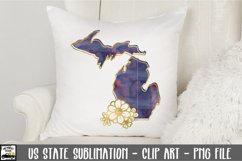Michigan Sublimation PNG File Product Image 1