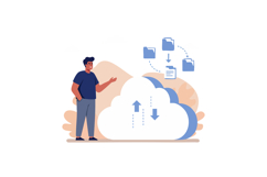 Cloud Computing Data Storage and File Sharing Technology Ill Product Image 1