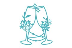 Wedding SVG Cut File Product Image 1