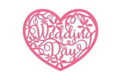Wedding SVG Cut File Product Image 1