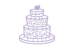 Wedding SVG Cut File Product Image 1