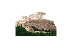 Parthenon Acropolis Athens ancient Greek landmark historic a Product Image 1