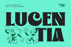 Lucentia - Modern Bold Display Typeface Product Image 1