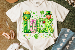 Luck St Patrick's Day PNG, Lucky Day PNG, Irish PNG, Clover Product Image 6