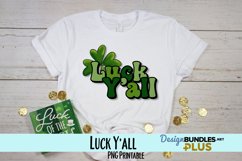 Lucky Y'all Sublimation PNG Product Image 1