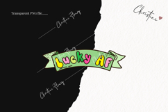 Retro St Patrick's Day Clipart | St Patrick PNG Product Image 2