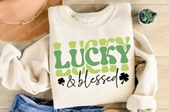 Lucky And Blessed SVG Design Product Image 3