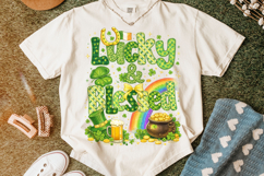 Lucky And Blessed PNG, St Patrick's Day PNG, Irish PNG, Luck Product Image 5