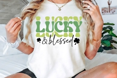 Lucky And Blessed SVG Design Product Image 2
