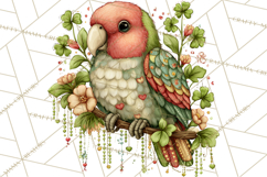 Lucky Animals Clipart PNG, Shamrock Pets Printable Product Image 2