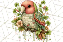 Lucky Animals Clipart PNG, Shamrock Pets Printable Product Image 2