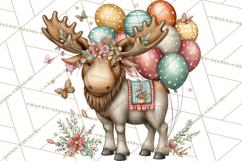 Lucky Animals Clipart PNG, Shamrock Pets Printable Product Image 2