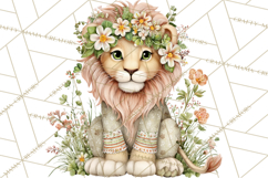 Lucky Animals Clipart PNG, Shamrock Pets Printable Product Image 4