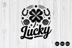 Lucky Charm SVG, St. Patrick&#039;s Day SVG, Lucky SVG Product Image 1