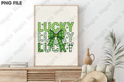 Lucky Bow St Patrick's PNG Product Image 2