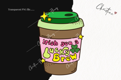 Retro St Patrick's Day Clipart | St Patrick PNG Product Image 2