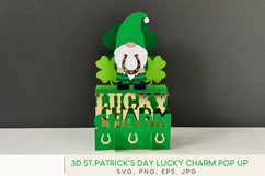 3D ST PATRICKS DAY-LUCKY CHARM POP UP Product Image 1