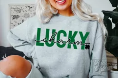 Lucky Charm SVG - St Patrick's Day SVG - Shamrock PNG Product Image 1