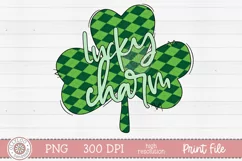 Lucky charm doodle sublimation design preview