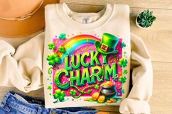 St Patricks Day Lucky Charm PNG, St Patrick&#039;s Day PNG, Lucky Product Image 1