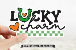 Lucky Charm SVG and PNG| St Patricks Day tshirt design Product Image 4