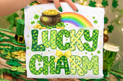 Lucky Charm St Patrick's Day PNG, Irish PNG, Shamrock PNG Product Image 2