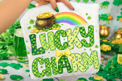 Lucky Charm St Patrick's Day PNG, Irish PNG, Shamrock PNG Product Image 1