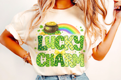 Lucky Charm St Patrick's Day PNG, Irish PNG, Shamrock PNG Product Image 3