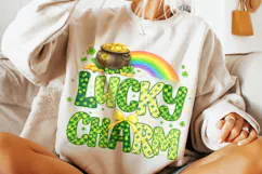 Lucky Charm St Patrick's Day PNG, Irish PNG, Shamrock PNG Product Image 4