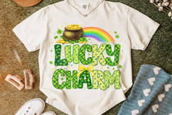 Lucky Charm St Patrick's Day PNG, Irish PNG, Shamrock PNG Product Image 5