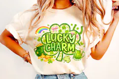 Lucky Charm St Patrick's Day PNG, Irish PNG, Shamrock PNG Product Image 4