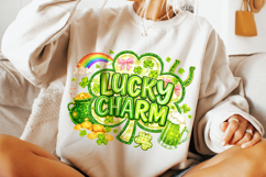 Lucky Charm St Patrick's Day PNG, Irish PNG, Shamrock PNG Product Image 5