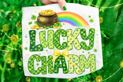 Lucky Charm St Patrick's Day PNG, Irish PNG, Shamrock PNG Product Image 6