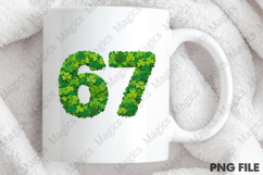 Lucky Clover 67 St Patrick PNG Product Image 4