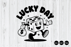 Lucky Day SVG, Ludo Dice SVG, Casino Dice SVG Product Image 1