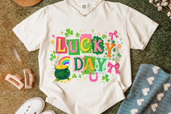Lucky Day PNG, St Patrick's Day PNG, Irish PNG, Shamrock PNG Product Image 5