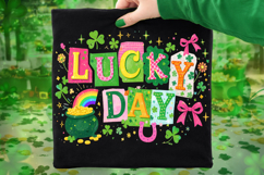 Lucky Day PNG, St Patrick's Day PNG, Irish PNG, Shamrock PNG Product Image 7