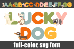 Lucky Dog Color Font Product Image 1