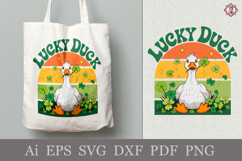 ‘Lucky Duck’ vector illustration Product Image 1